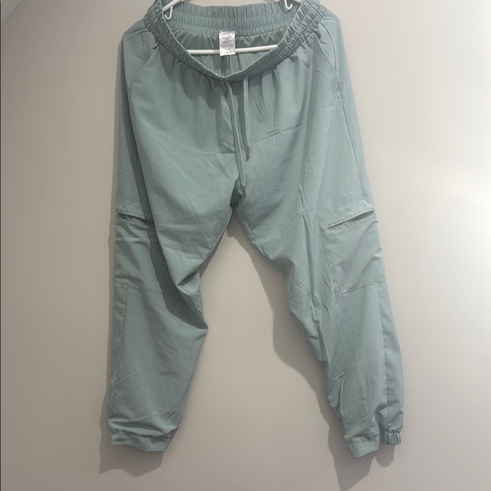 Women's Sage Green Jogger Pants